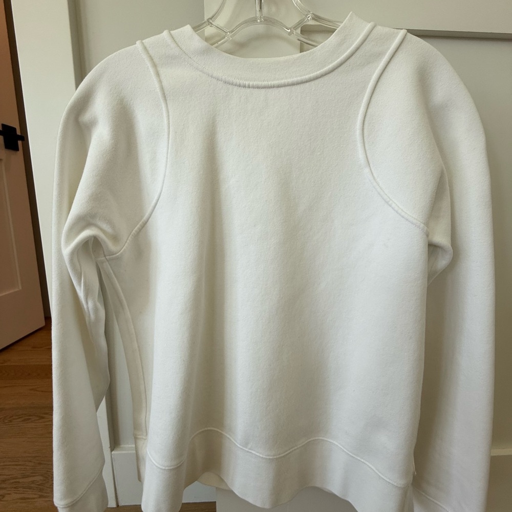 lululemon athletica Cream Sweatshirt - size 2